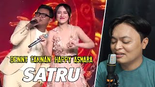 SUKU KARO React DENNY CAKNAN feat HAPPY ASMARA - SATRU (Live Pakeliran 2021)