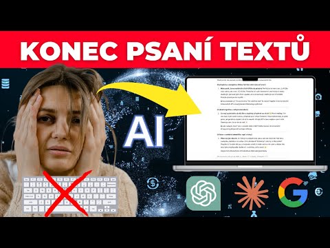 Cover: TEXTAŘI jsou BEZ PRÁCE: AI píše bezkonkurenční PŘÍSPĚVKY (návod) | Tomáš AI