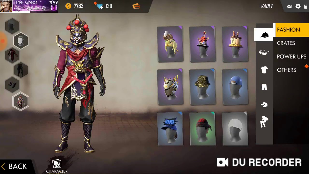 Create opening in free fire to get a rare item YouTube