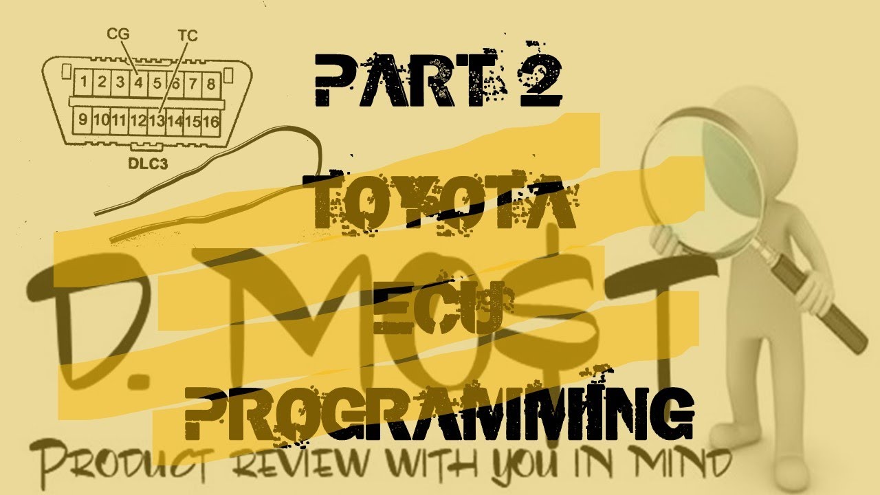 How To Program Toyota Avalon Engine Control Module (ECU) And Keys