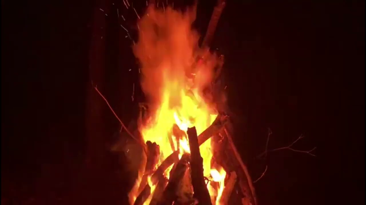 Asmr - Ateş Videosu - Kamp Ateşi 🔥🔥🔥