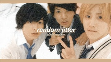 random jitter tutorial | alight motion