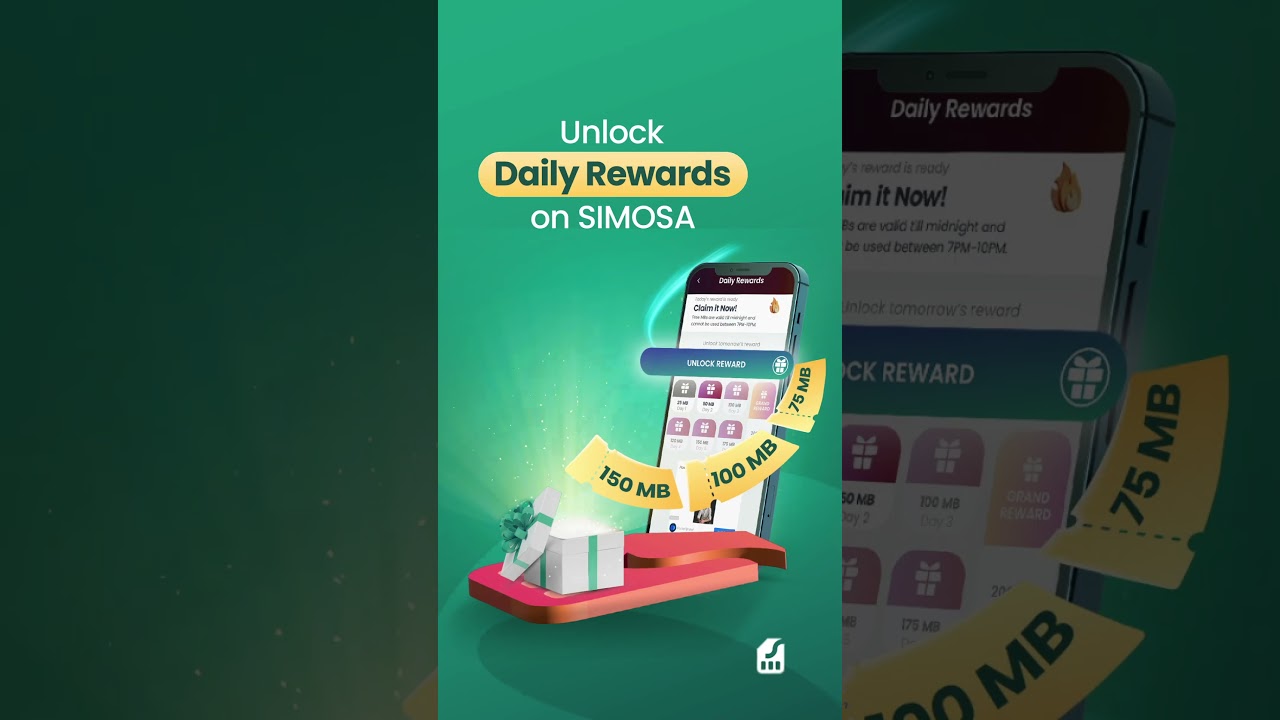 Unlock Daily Rewards on SIMOSA