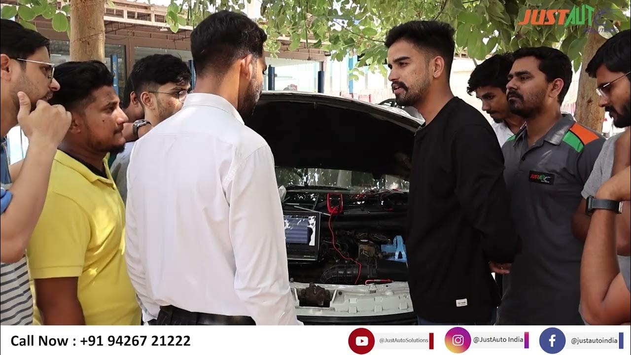 कार वायरिंग चेक करें ,Scanner & Multimeter चेक करें,LIVE TEST, ECM
