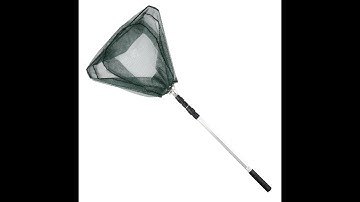 Fishing Landing Net Tool  Foldable Lightweight Aluminum Alloy Retractable Fish Net Telescoping