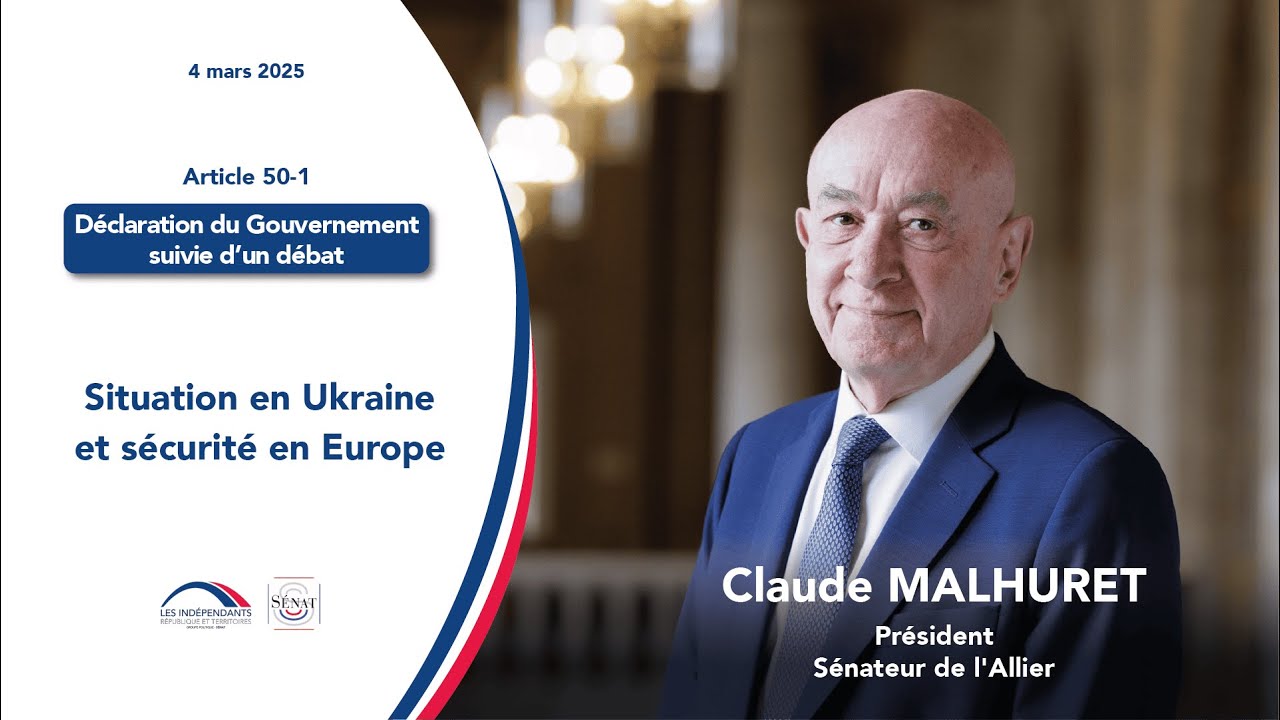 Situation en Ukraine et sécurité en Europe