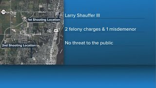 Man arrested in Clinton after allegedly shooting 2 vehicles