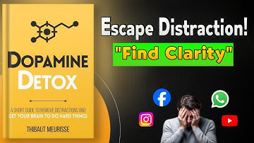 Struggling to Focus? Try Dopamine Detox ! Dopamine Detox Book Summary