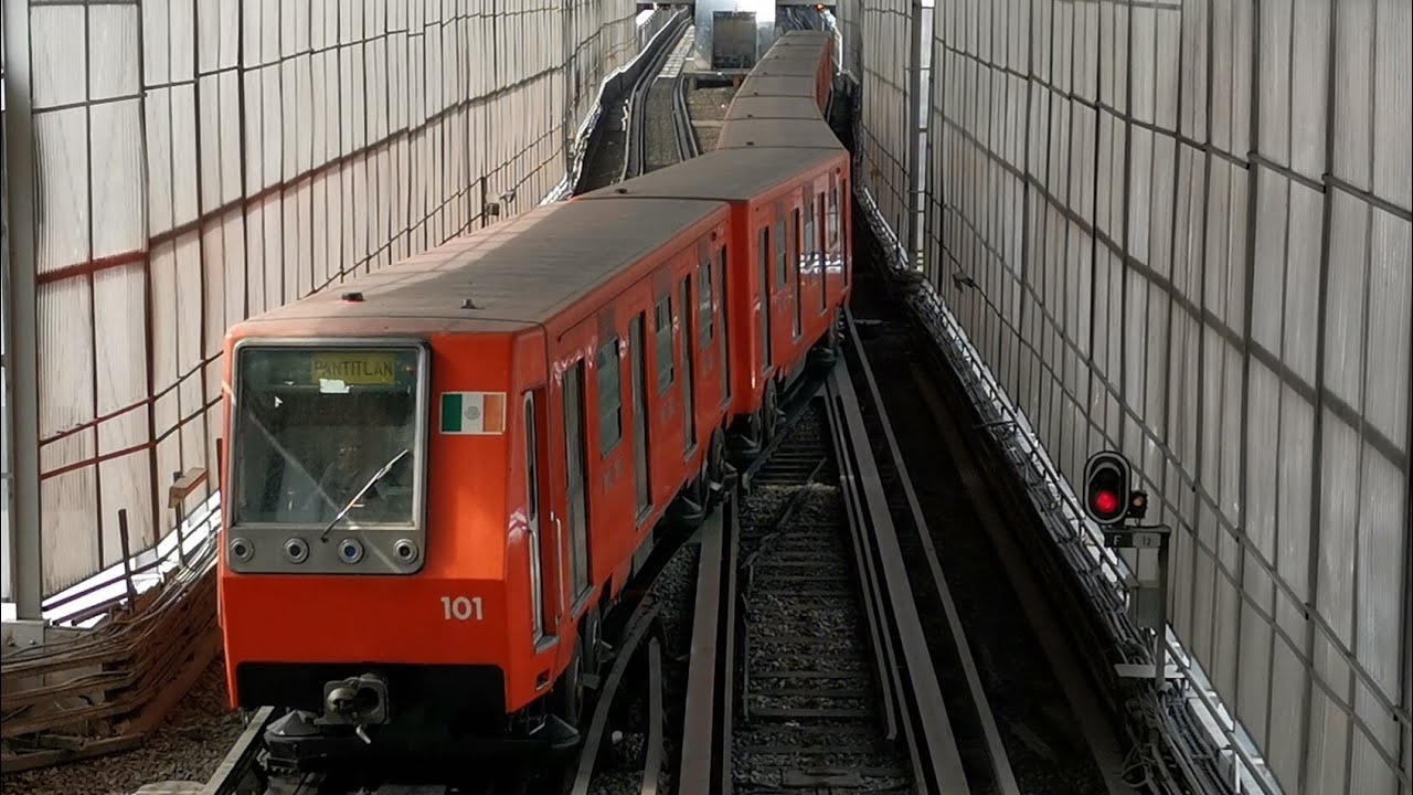 Cambió de vía Oceania Línea 5 - Metro CDMX (Resubido) [60 FPS]