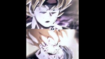 Goku x Bardock Super Saiyan for the first time ☠💀 #goku #bardock #dbz #ssj #skulledit