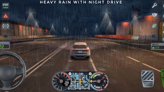2020 Audi Rs6 | Rain Driving in Taxi sim 2020 & #cabdriving screenshot 4