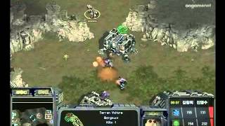 박카스 스타리그 2009 16강 6회차 C조 6경기 단장의능선 김창희 (테, 9시) vs 진영수 (테, 3시)