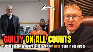 Judge Elmore DESTROYS Defendant After Meth Found in Her Purse!