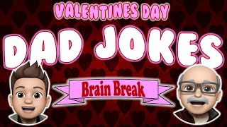 Valentines Day Dad Jokes This or That Challenge - A Brain Break activity  ( GoNoodle Inspired ) @MatthewWoodPE