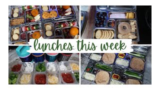 SCHOOL LUNCHES THIS WEEK