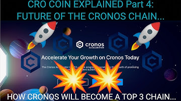 FUTURE OF CRONOS CHAIN! THE CRONOSVERSE IS COMING!!! CRO COIN/CRONOS EXPLAINED: PART 4