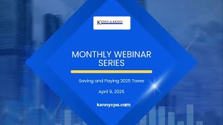 Saving and Paying 2025 Taxes - April 2025