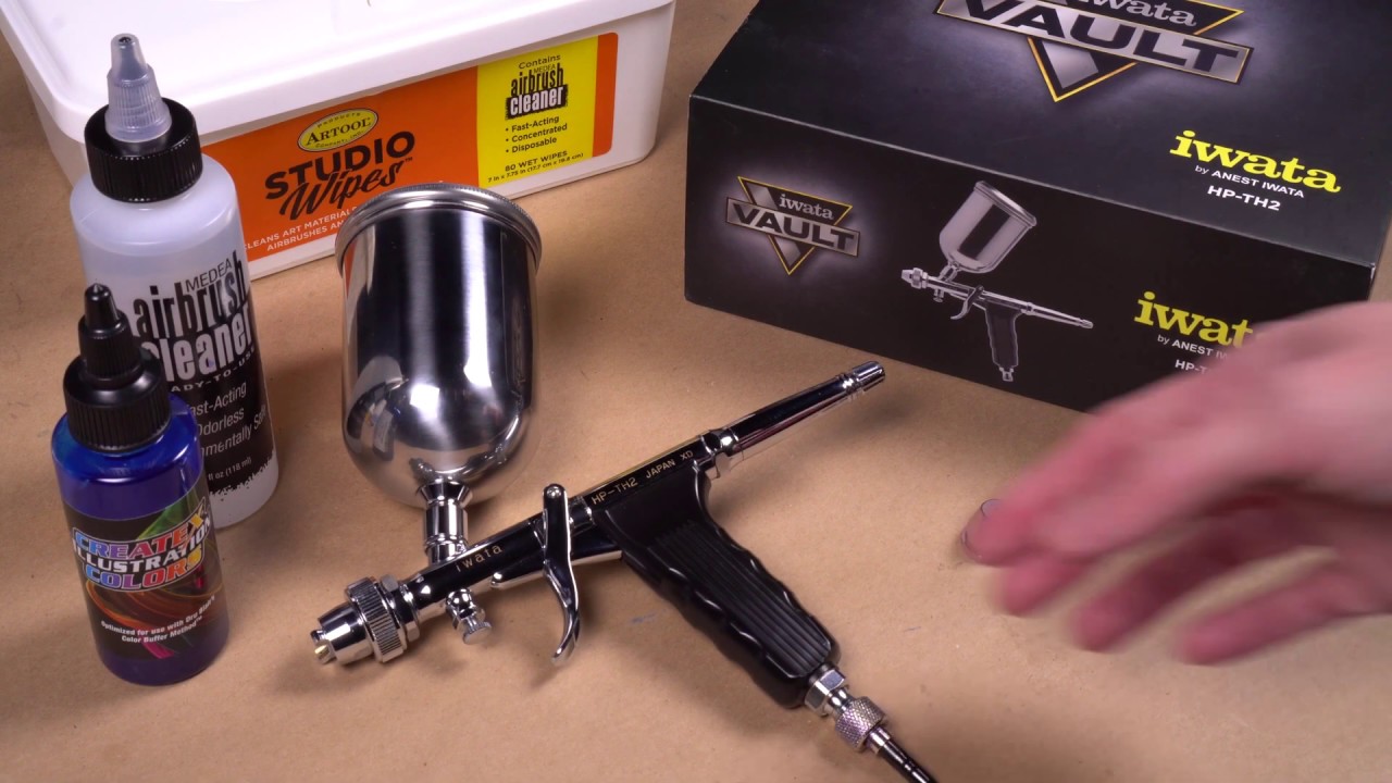 Iwata HP-TH2 Gravity Feed Dual Action Trigger Airbrush H5100