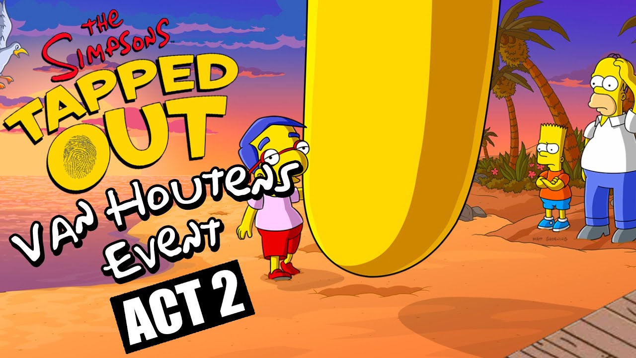 The Simpsons Tapped Out The Van Houtens Event ACT 2