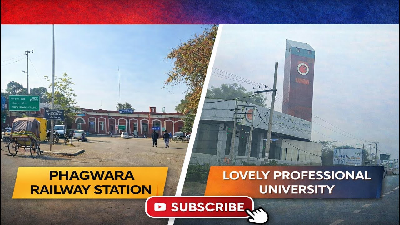 Phagwara railway station to Lpu I David associates