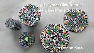 A Polymer Clay Tutorial: Folded Kaleidoscope Beads