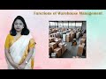WAREHOUSE MANAGEMENT week 1