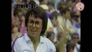 Tracy Austin vs Billie-Jean King Wimbledon 1979 QF