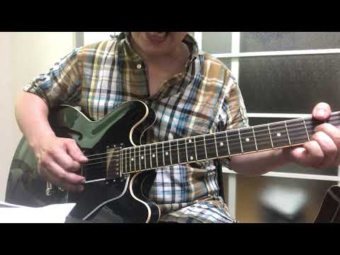 沢田研二さん「LOVE（抱きしめたい）」cover　お借りしたGibsonで歌ってみた