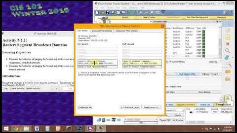 5.2.2.2 Routers Segment Broadcast Domains