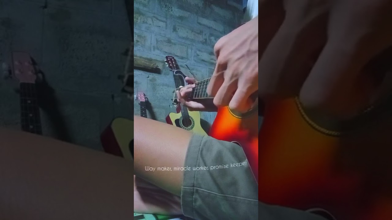 Way maker - Guitar cover