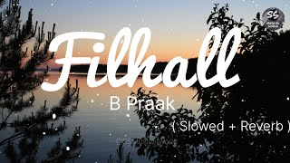 Filhall Song (Slowed + Reverb) | B Praak | Akshay Kumar | Nupur Sanon | Lofi Song | @SSMusicalWorld
