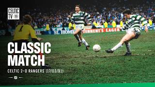 Classic Match: Celtic 2-0 Rangers (17/03/91) | Famous St. Patrick’s Day Derby! ☘️
