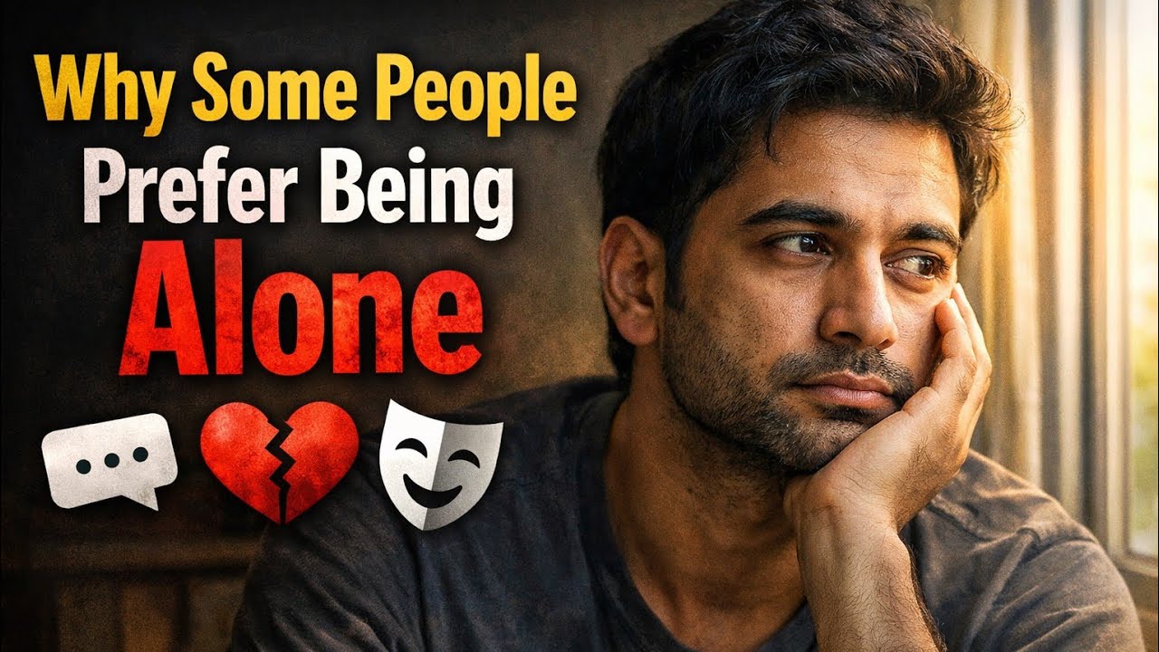 Why Some People Prefer Being Alone | Deep Psychology Explained #motivation #india #trending #viral 