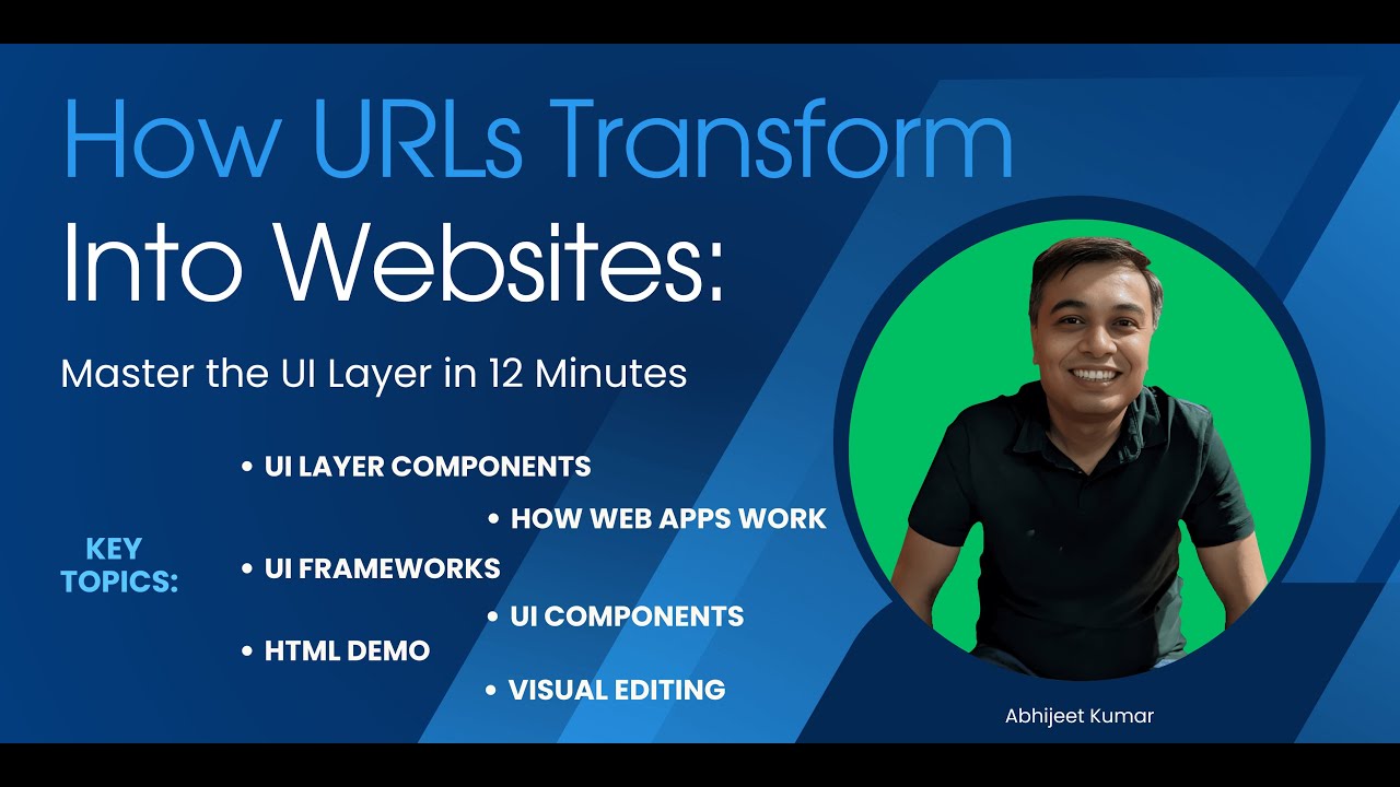 How URLs Transform Into Websites: Master the UI Layer in 12 Minutes