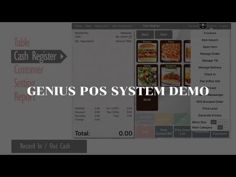 Genius POS System Demo Video
