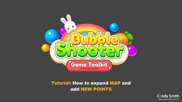 Bubble Shooter Game Tool Kit for Unity. Tutorial: How to expand map and add new points