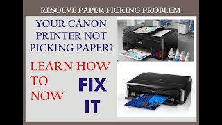 How To Fix Printer Not Picking Paper Error #Paper #Paperjam #Not_Picking_Paper #printer #canon #hp