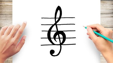 How to Draw Musical Note Step by Step