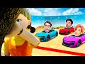LA NUOVA GARA DI SQUID GAME CON LE AUTO SU GTA 5!