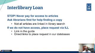 University Libraries Graduate Orientation 2022