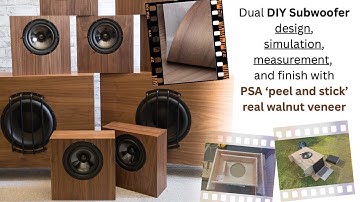 DIY Peerless Cinema Subwoofer Design, Measurements and Veneering