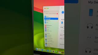 How to reset bluetooth on Macbook #macbooktips #shortsfeed