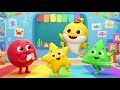 Baby Shark Learns Colors 🦈🌈 Fun Kids Song & Cartoon Animation