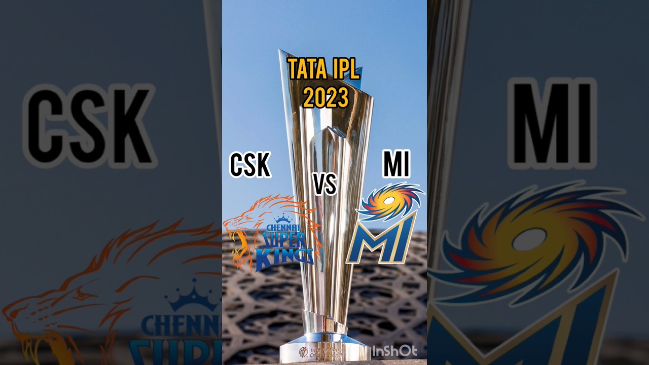 CSK vs MI comparison 😱👀