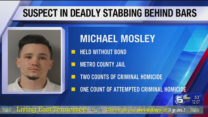 Suspect in deadly Nashville stabbing behind bars