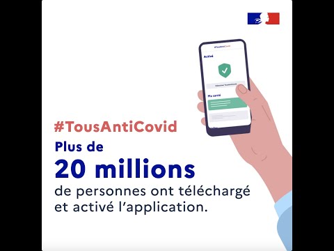 20 millions de Français ont téléchargé et activé l'application #TousAntiCovid | #COVID19