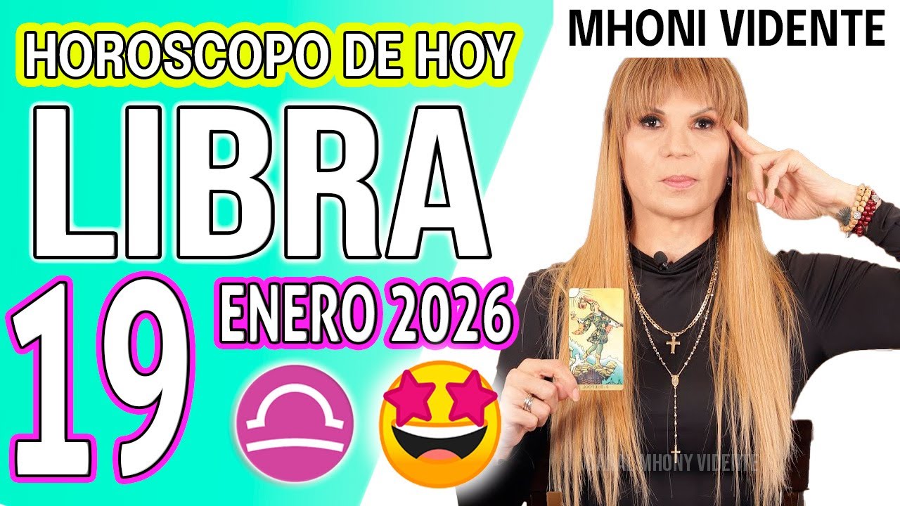LIBRA ♎ Mañana llega DINERO y una NOTICIA FUERTE 😮💵HOROSCOPO De Hoy 19 ...