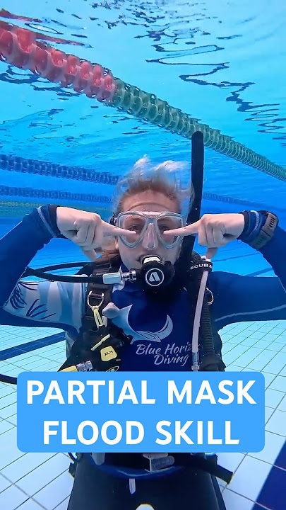 How to Clear a Scuba Diving Mask!