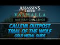 Assassin's Creed Valhalla Mastery Challenge | Calleva Outpost Trial of the Wolf Gold Medal