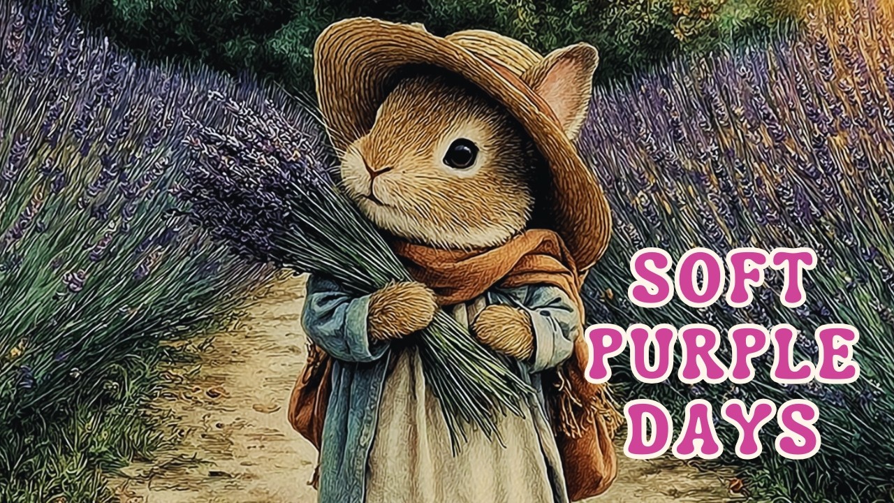 [Celtic Music] A Morning in the Lavender Field 💜 │ Soft Celtic Music for Work & Reading